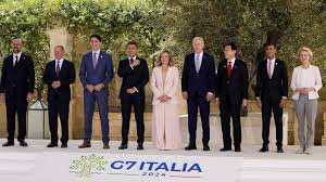 G7 leaders agree on US$50B loan for Ukraine using frozen Russian assets