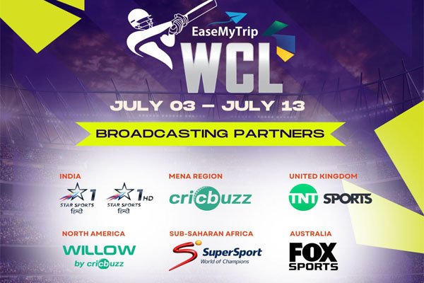 WCL Goes Super Big in Broadcasting with Star Sports and TNT Sports