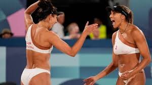 Canada wins 1st-ever women’s beach volleyball medal at Paris 2024