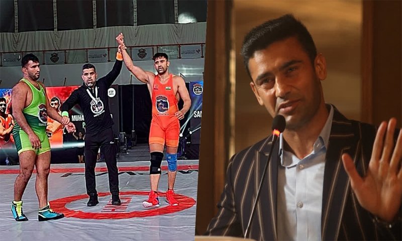 Pakistani Ali Raza and Indian Sangram Singh will compete in MMA