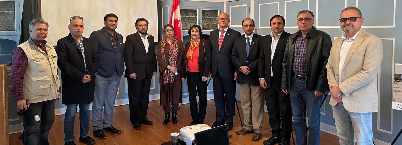 The High Commission of Pakistan in Canada solemnly observed Kashmir Black Day,