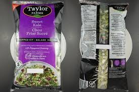 Salad kits recalled in Canada due to salmonella risk