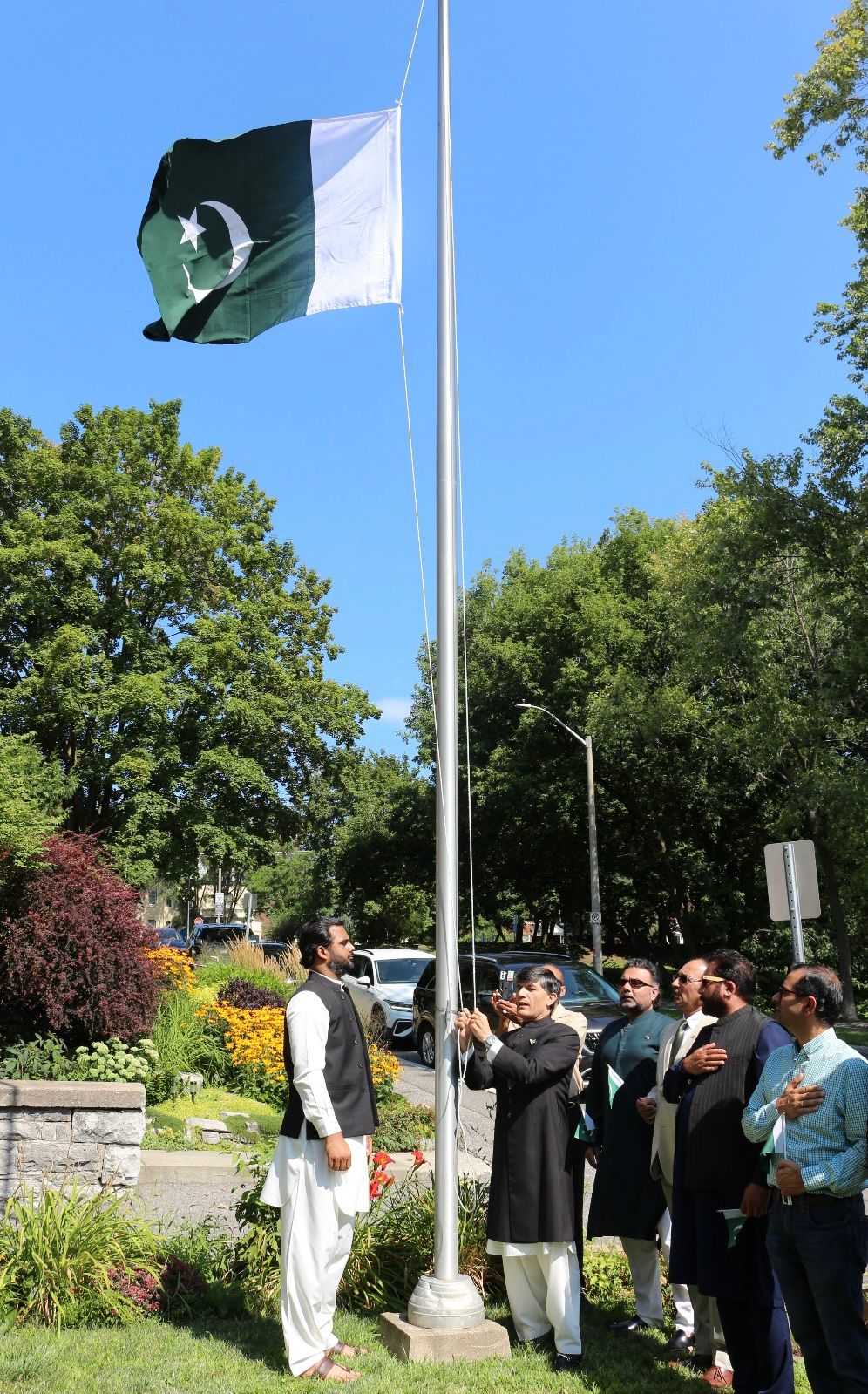 The High Commission for Pakistan and the three Consulates General in Canada celebrated the 79thIndependence Day of Pakistan and the “Marka-e-Haq”