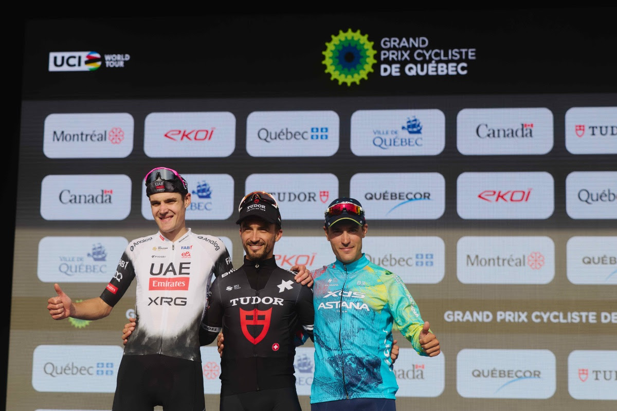 Julian Alaphilippe wins the Grand Prix Cycliste de Québec with panache